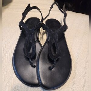 Torrid Black Strappy Sandals